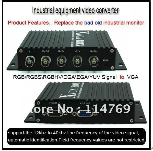 Fanuc industrial monitor replacement ,to VGA XVGA LCD CRT Video Converter for model: A61L-0001-0076 A61L-0001-0077
Fanuc industrial monitor replacement ,to VGA XVGA LCD CRT Video Converter for model: A61L-0001-0076 A61L-0001-0077