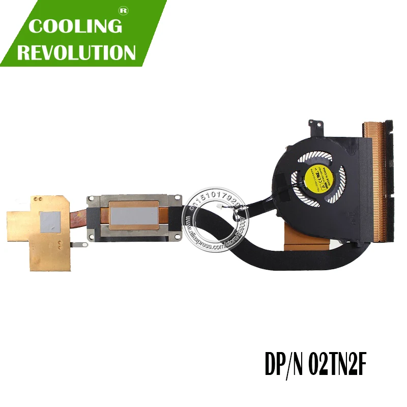 New Original radiator for Dell Latitude E5570 laptop heatsink cooling fan cooler CPU FAN & Heatsink Assembly 02TN2F 2TN2F
New Original radiator for Dell Latitude E5570 laptop heatsink cooling fan cooler CPU FAN & Heatsink Assembly 02TN2F 2TN2F