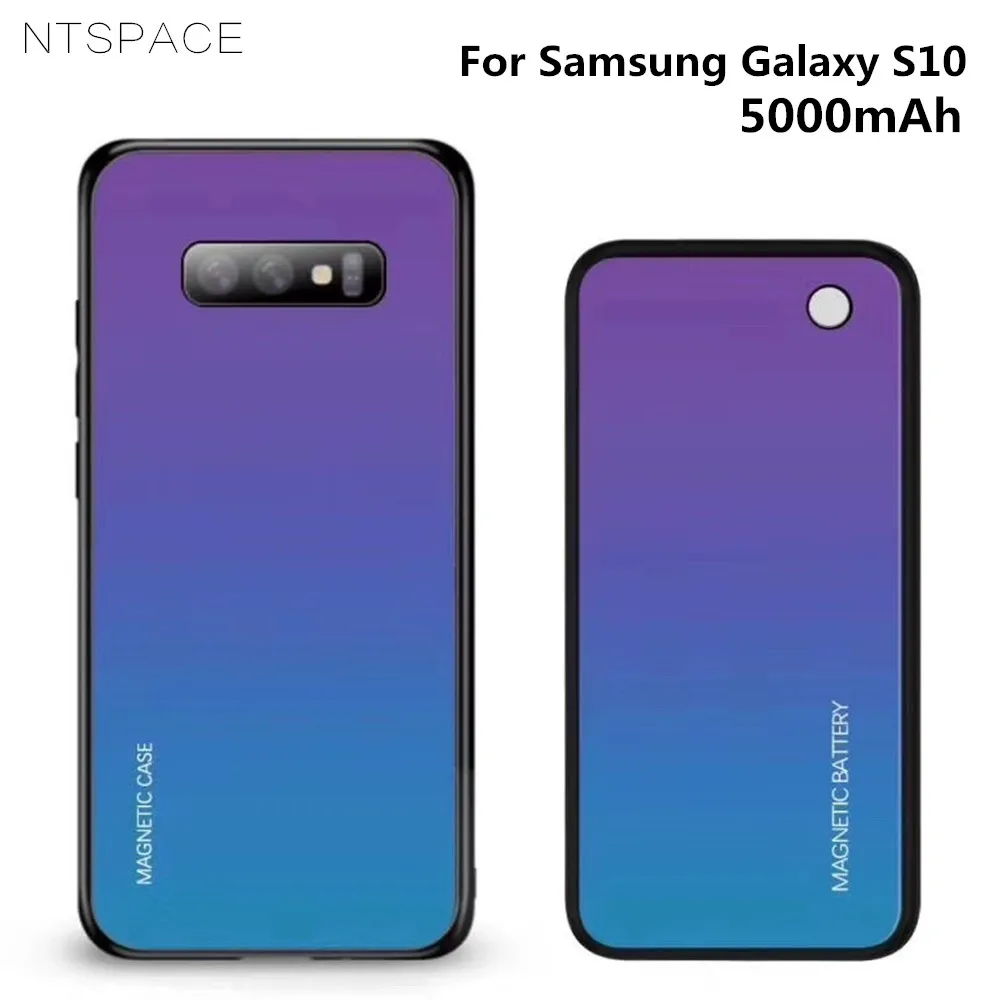 NTSPACE Battery Charger Case For Samsung Galaxy S10 Battery Case External Magnetic Charger Cover Backup Power Bank Charging Case
NTSPACE Battery Charger Case For Samsung Galaxy S10 Battery Case External Magnetic Charger Cover Backup Power Bank Charging Case