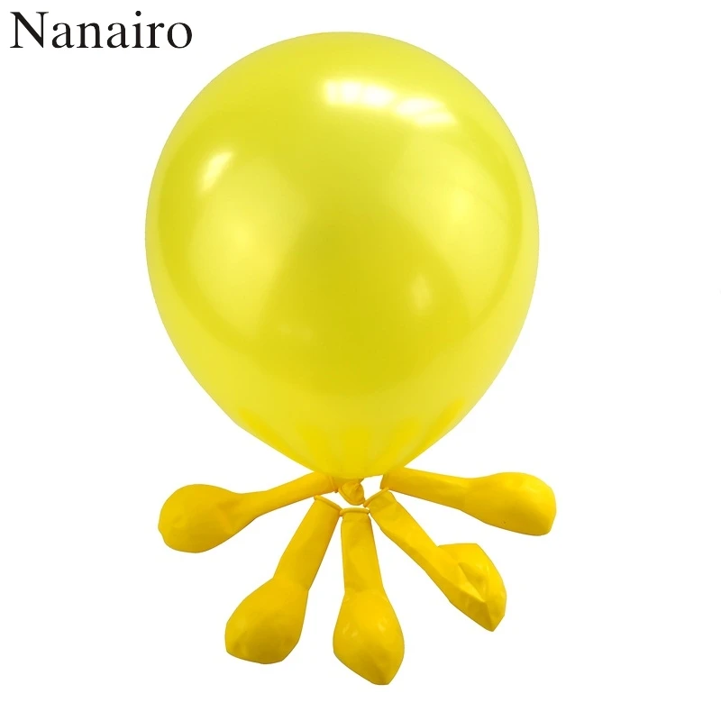 20pcs 10inch Yellow Air Balloons Latex Helium Arch Pearl Wedding Party Birthday Ball Decoration Crafts Festive Events Supplies
20pcs 10inch Yellow Air Balloons Latex Helium Arch Pearl Wedding Party Birthday Ball Decoration Crafts Festive Events Supplies