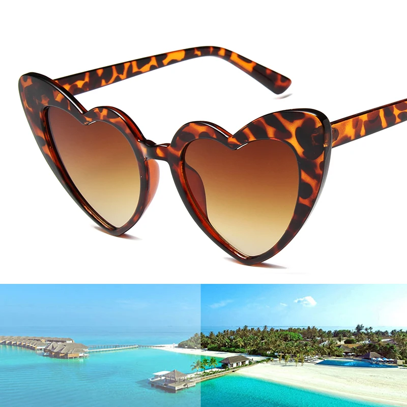 Women Love Heart Shaped Sunglasses Brand Designer Cat Eye Sun Glasses Retro Gradient Ladies Outdoor Travel Party Eyewear UV400
Women Love Heart Shaped Sunglasses Brand Designer Cat Eye Sun Glasses Retro Gradient Ladies Outdoor Travel Party Eyewear UV400