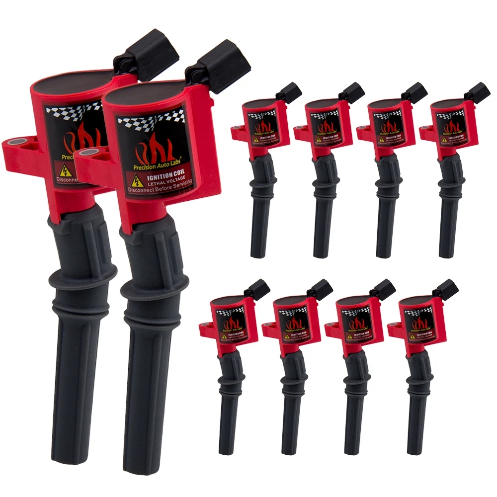 10pcs Ignition Coils Pack for Ford 4.6L 5.4L F-150 F250 F350 V8 V10 DG508 20012002 2003 004
10pcs Ignition Coils Pack for Ford 4.6L 5.4L F-150 F250 F350 V8 V10 DG508 20012002 2003 004