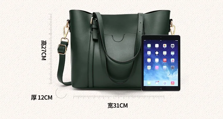 Genuine Leather Bag Women Handbag Women's vintage Leather Shoulder Messenger Bag Casual Totes Bags Female High Quality 2019 C830
Genuine Leather Bag Women Handbag Women's vintage Leather Shoulder Messenger Bag Casual Totes Bags Female High Quality 2019 C830