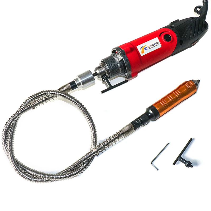 Tungfull Electric rinding Flexible Shaft Hose Drill Chuck Engraving Machine Pen Dremel Accessories | Инструменты