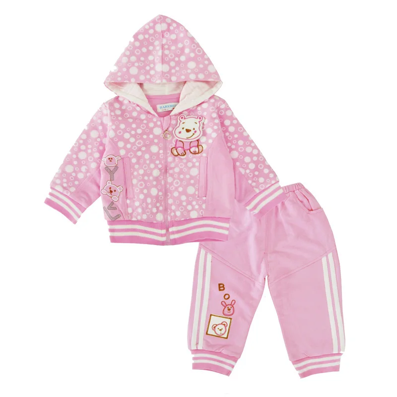 Baby Girls Clothing Set Infant Girls 3pcs Outfits Bear Hooded Tops Zipper Coat Pants Spring Autumn Newborn Clothing Sets Cotton
Baby Girls Clothing Set Infant Girls 3pcs Outfits Bear Hooded Tops Zipper Coat Pants Spring Autumn Newborn Clothing Sets Cotton