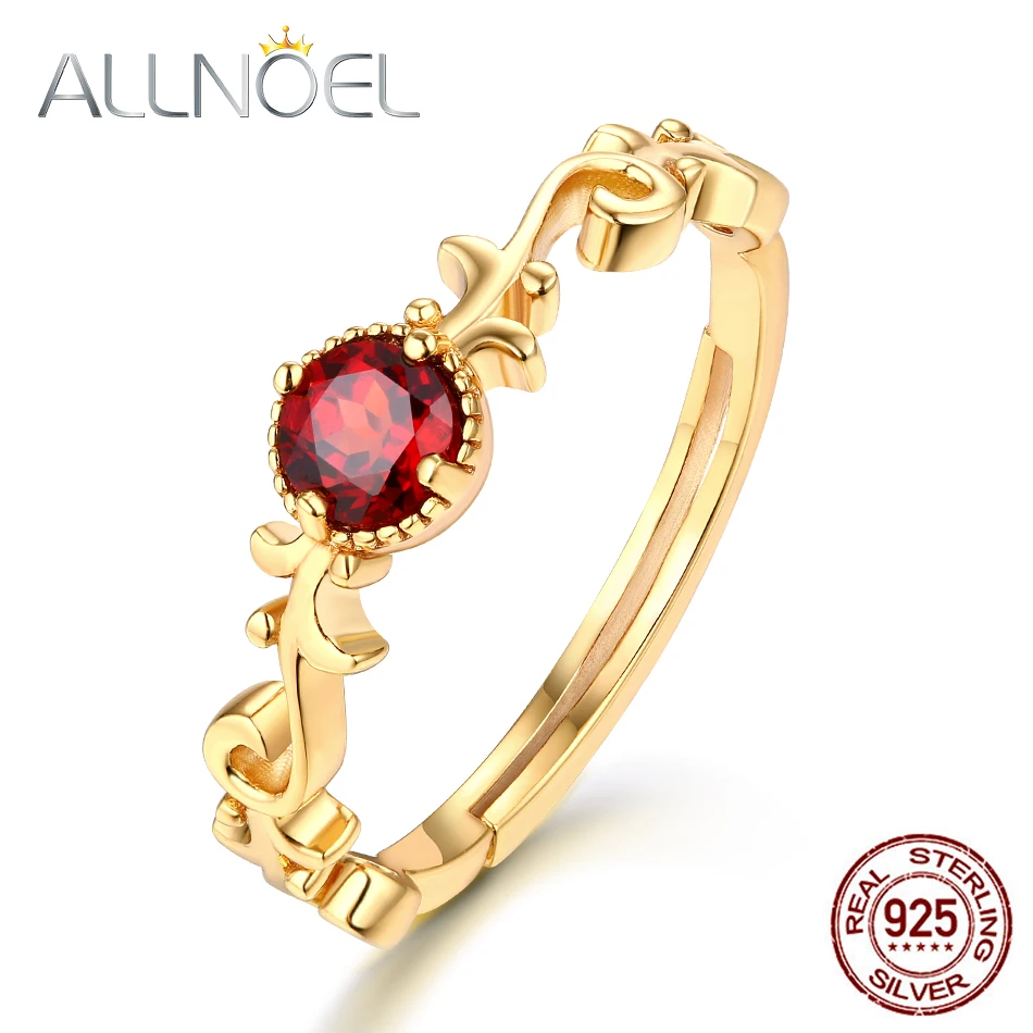 ALLNOEL Solid 925 Sterling Silver Women 's Ring 100% Natural Mozambic Garnet Gemstone Vintage Wedding Flower Finger Ring Set New
ALLNOEL Solid 925 Sterling Silver Women 's Ring 100% Natural Mozambic Garnet Gemstone Vintage Wedding Flower Finger Ring Set New