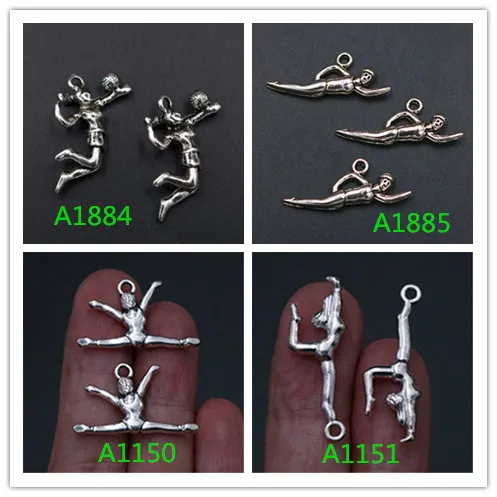 8pcs Silver Color 3D Volleyball Girl Charm Bracelet Necklace DIY Metal Jewelry Alloy Pendant Handmade Jewelry Making A1884
8pcs Silver Color 3D Volleyball Girl Charm Bracelet Necklace DIY Metal Jewelry Alloy Pendant Handmade Jewelry Making A1884