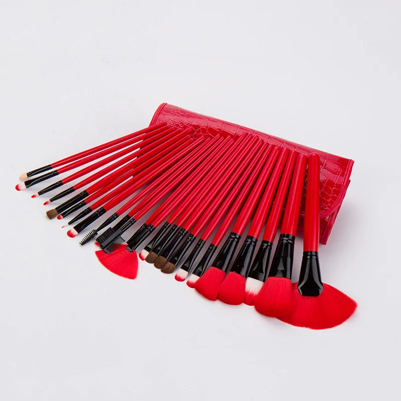 24pcs Make up Brush Set maquillaje black makeup brushes professional high quality Kit with PULeather bags of makeup tools
24pcs Make up Brush Set maquillaje black makeup brushes professional high quality Kit with PULeather bags of makeup tools