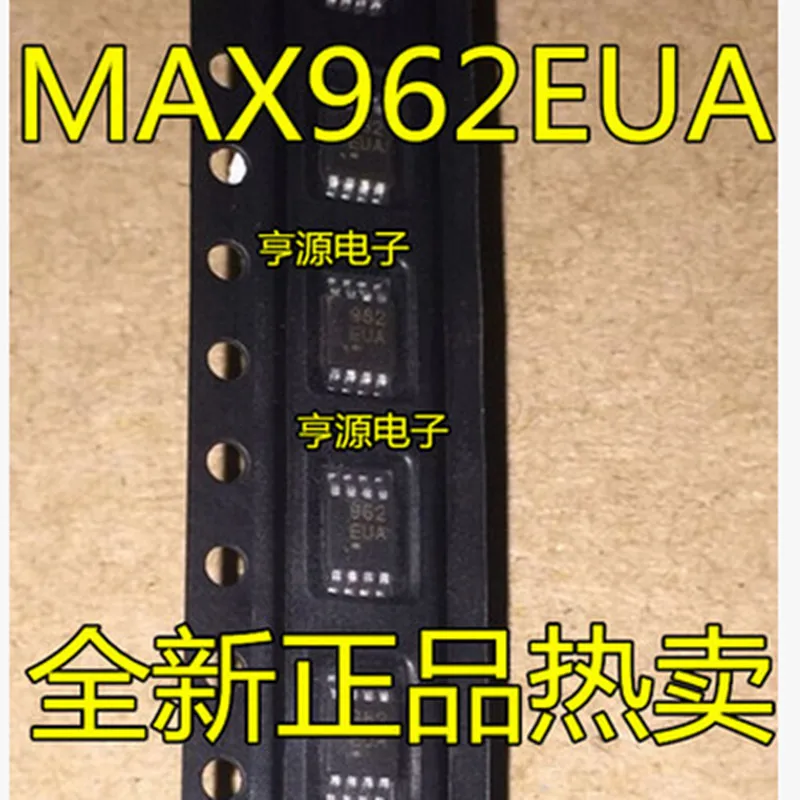 5pcs/lot New MAX962EUA MAX962 962EUA MSOP-8 Single/Dual/Quad, Ultra-High-Speed, +3V/+5V, Beyond-the-Rails Comparators
5pcs/lot New MAX962EUA MAX962 962EUA MSOP-8 Single/Dual/Quad, Ultra-High-Speed, +3V/+5V, Beyond-the-Rails Comparators