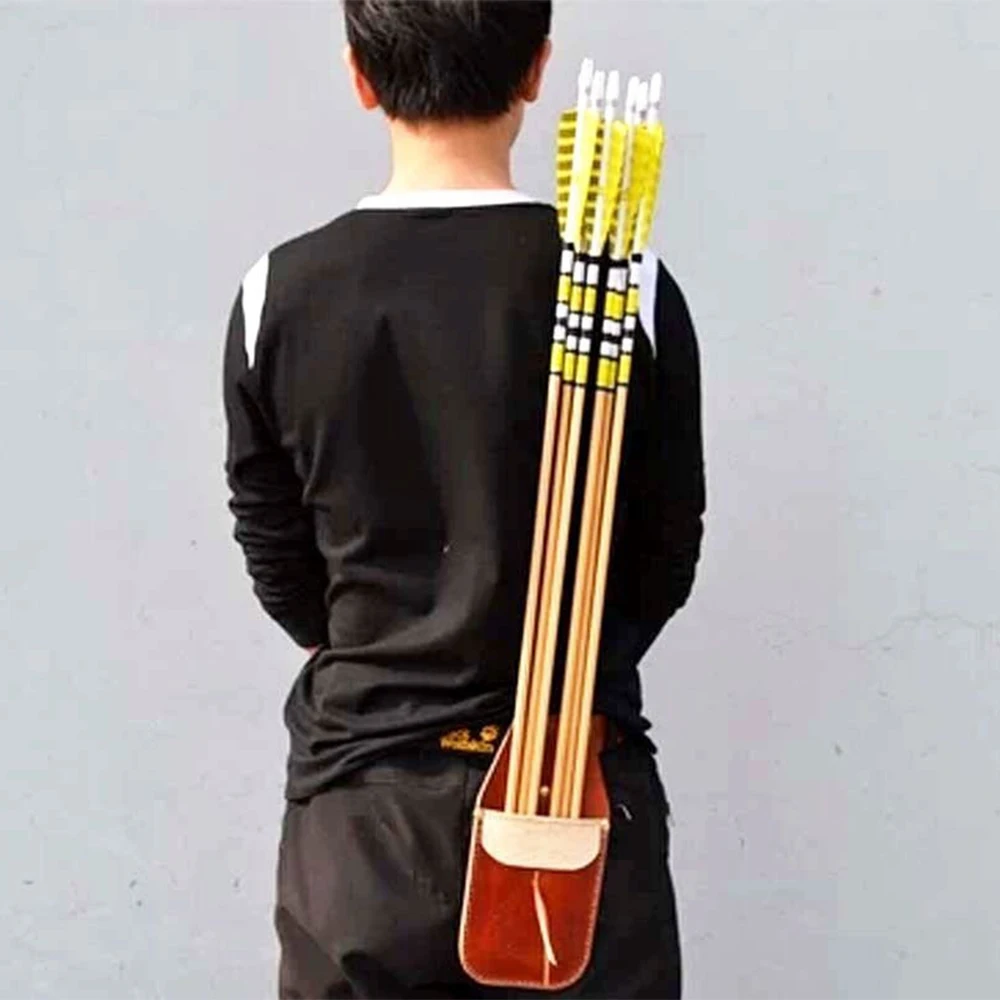 Handmade Leather Arrow Quiver Sport Arrow Quiver Waist Bag Holder Archery Accessories Bow Belt
Handmade Leather Arrow Quiver Sport Arrow Quiver Waist Bag Holder Archery Accessories Bow Belt