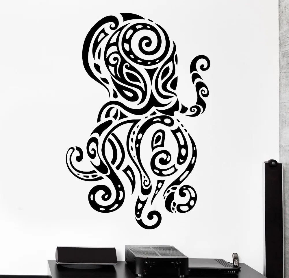 Creative Octopus Wall Decal Ocean Sea Ornament Tribal Mural Vinyl Decal Home Decoration Wall Paper A-27
Creative Octopus Wall Decal Ocean Sea Ornament Tribal Mural Vinyl Decal Home Decoration Wall Paper A-27