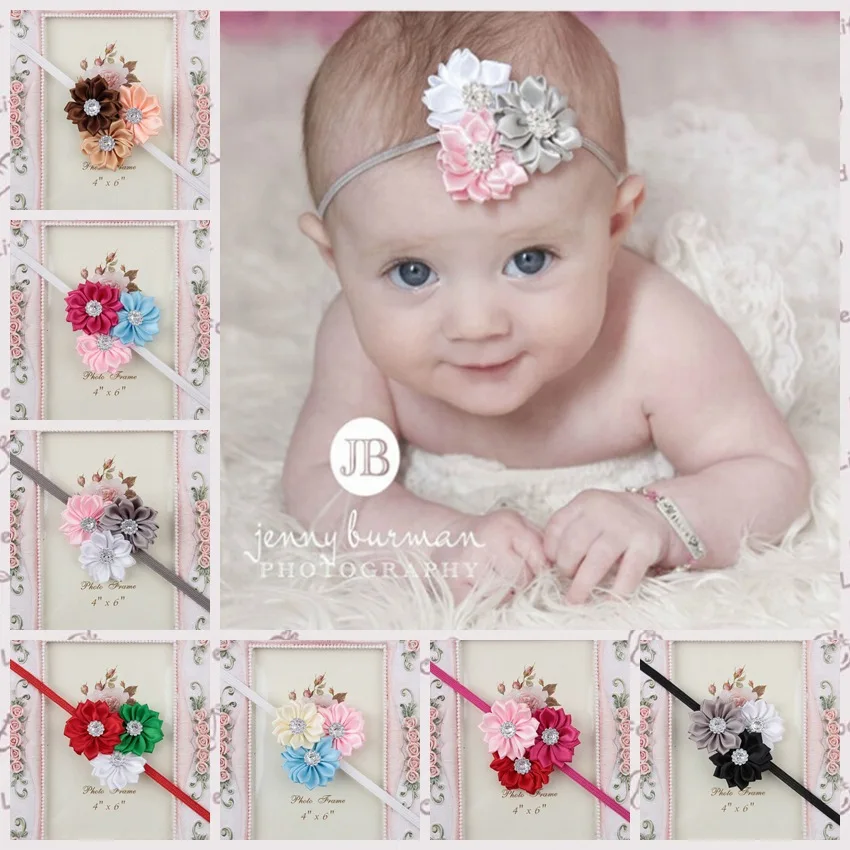 Color polygonal flower combination Infant Headbands Satin Flowers with Diamond Fine Elastic Hairbands Children Hair accessories
Color polygonal flower combination Infant Headbands Satin Flowers with Diamond Fine Elastic Hairbands Children Hair accessories