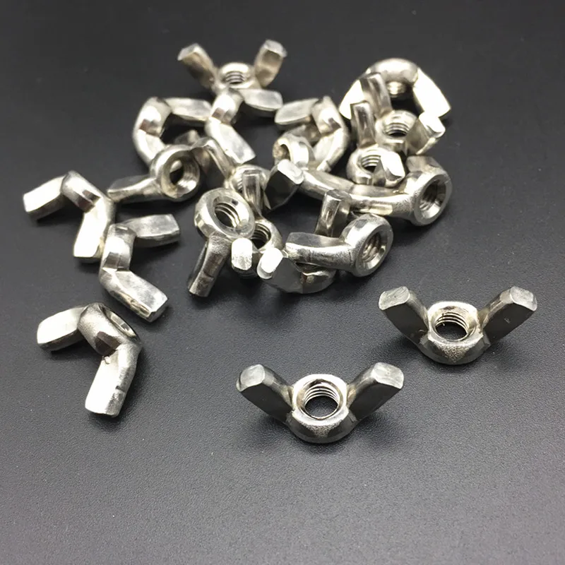20PCS M3 M4 M5 M6 M8 M10 DIN315 304 Stainless Steel Wing Nuts Hand Tighten Nut Butterfly Nut Ingot SUS304 crocheted 3MM 4MM 5MM
20PCS M3 M4 M5 M6 M8 M10 DIN315 304 Stainless Steel Wing Nuts Hand Tighten Nut Butterfly Nut Ingot SUS304 crocheted 3MM 4MM 5MM