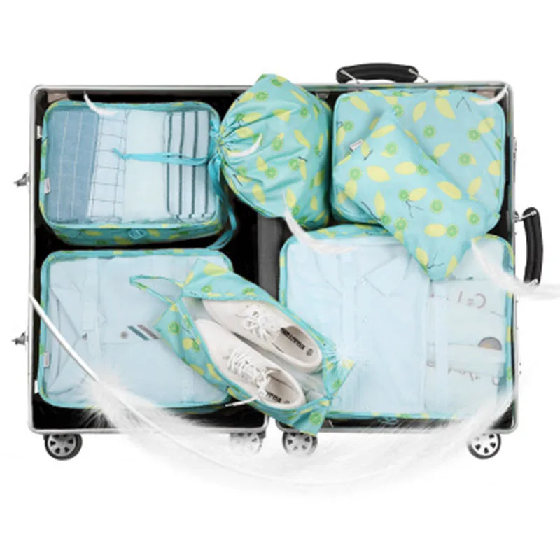 Mara's Dream 7pcs/set Fashion Fruti Printing Zipper Waterproof Polyester Men and Women Luggage Travel Bags packing cubes bags
Mara's Dream 7pcs/set Fashion Fruti Printing Zipper Waterproof Polyester Men and Women Luggage Travel Bags packing cubes bags