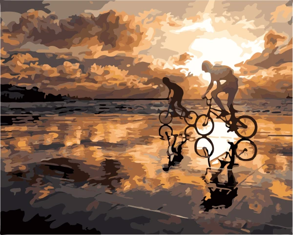 Картина по номерам без рамы 40 х50 см|digital oil painting|oil paintingpainting by numbers |