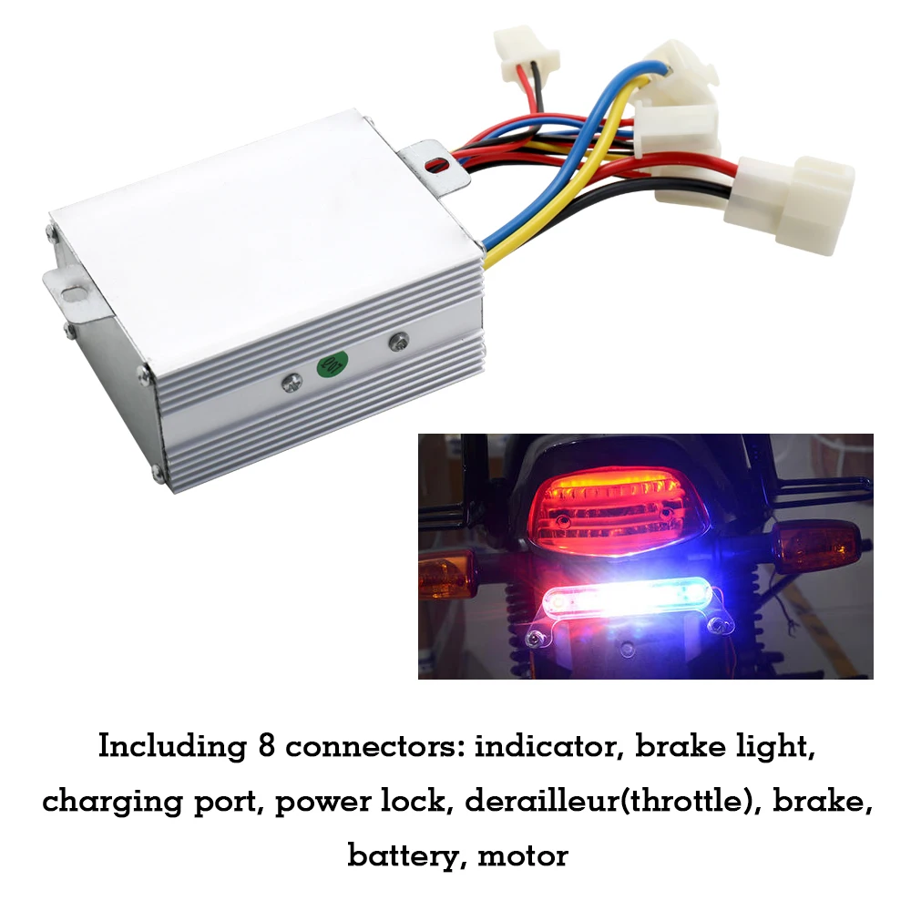 24V 500W Motor Speed Brush Controller Throttle Grip 30A For Electric Bicycle Bike for Electric Bicycle
24V 500W Motor Speed Brush Controller Throttle Grip 30A For Electric Bicycle Bike for Electric Bicycle