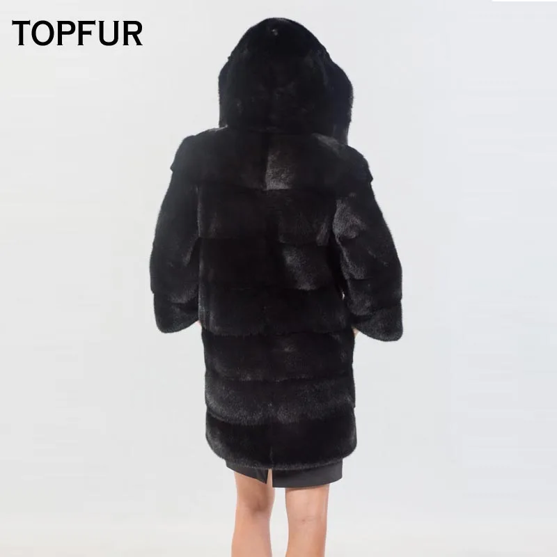 TOPFUR 2020 New Type Real Mink Fur Coats For Women Natural Mink Fur With Hood Full Pelt Female Winter Warm Fur Jackets Russia
TOPFUR 2020 New Type Real Mink Fur Coats For Women Natural Mink Fur With Hood Full Pelt Female Winter Warm Fur Jackets Russia