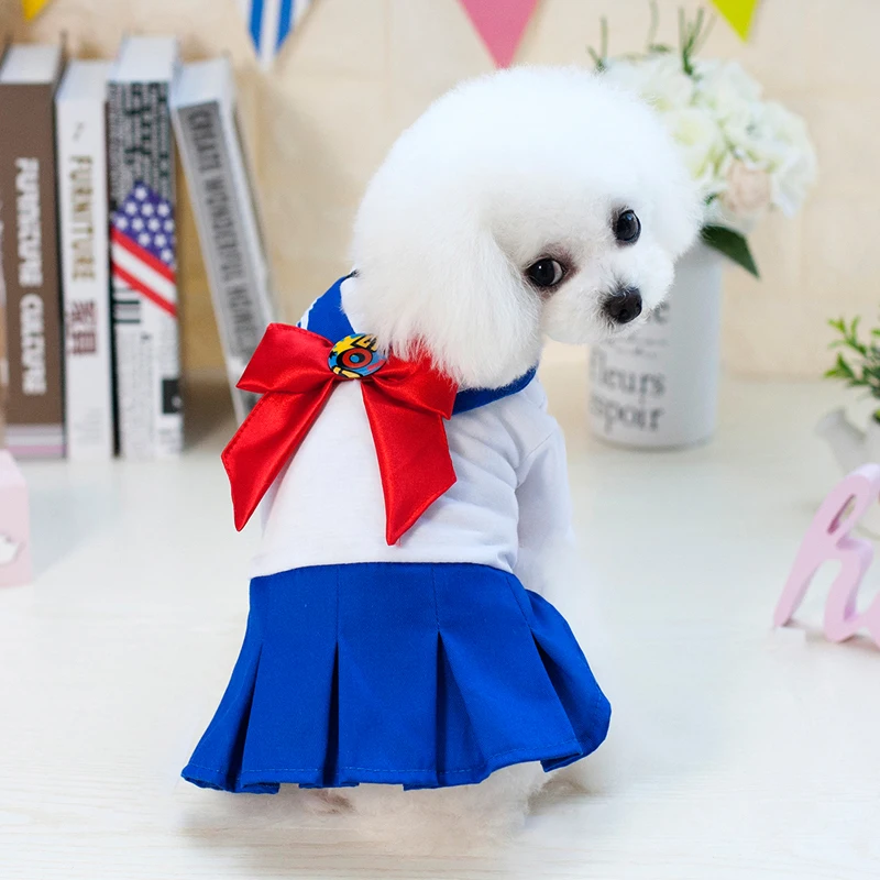 Lovoyager pet clothes new spring summer dog dressfor Small Dog pink blue campus style skirt Pet Clothes Chihuahua
Lovoyager pet clothes new spring summer dog dressfor Small Dog pink blue campus style skirt Pet Clothes Chihuahua