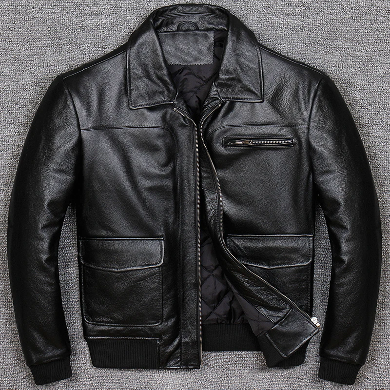 FREE SHIPPING Plus Size Mens Retro Vintage Cowhide Genuine Leather Jacket Thick Genuine Leather Biker Coats
FREE SHIPPING Plus Size Mens Retro Vintage Cowhide Genuine Leather Jacket Thick Genuine Leather Biker Coats