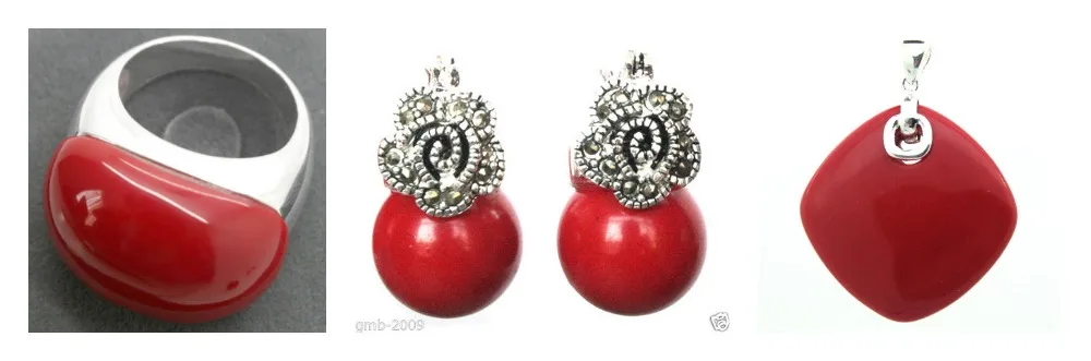 Nice Red Carved Lacquer Marcasite 925 Sterling Silver Ring(#7-10) Earrings & Pandent jewelry sets
Nice Red Carved Lacquer Marcasite 925 Sterling Silver Ring(#7-10) Earrings & Pandent jewelry sets