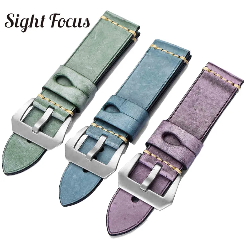 20 22 24 26mm Vegetable Tanned Watch Band Leather Strap For Pam Tudor Garmin Watchband Bracelet Watch Straps Belt for Sunnto Men
20 22 24 26mm Vegetable Tanned Watch Band Leather Strap For Pam Tudor Garmin Watchband Bracelet Watch Straps Belt for Sunnto Men