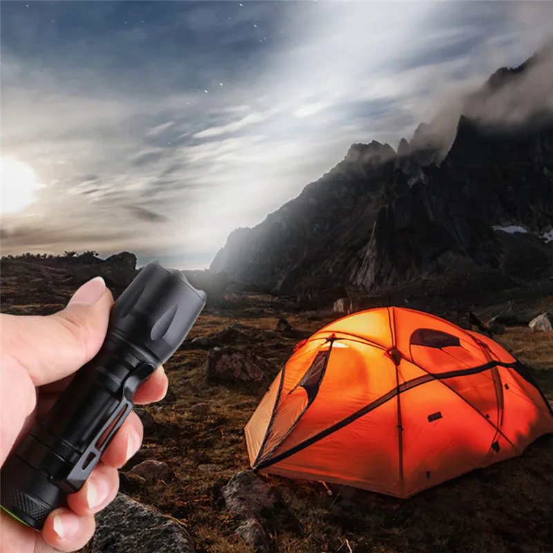 SANYI Super Mini Zoom Flashlight Torch Use AA 14500 Battery Waterproof in life Lighting lantern for Hunting Camping
SANYI Super Mini Zoom Flashlight Torch Use AA 14500 Battery Waterproof in life Lighting lantern for Hunting Camping