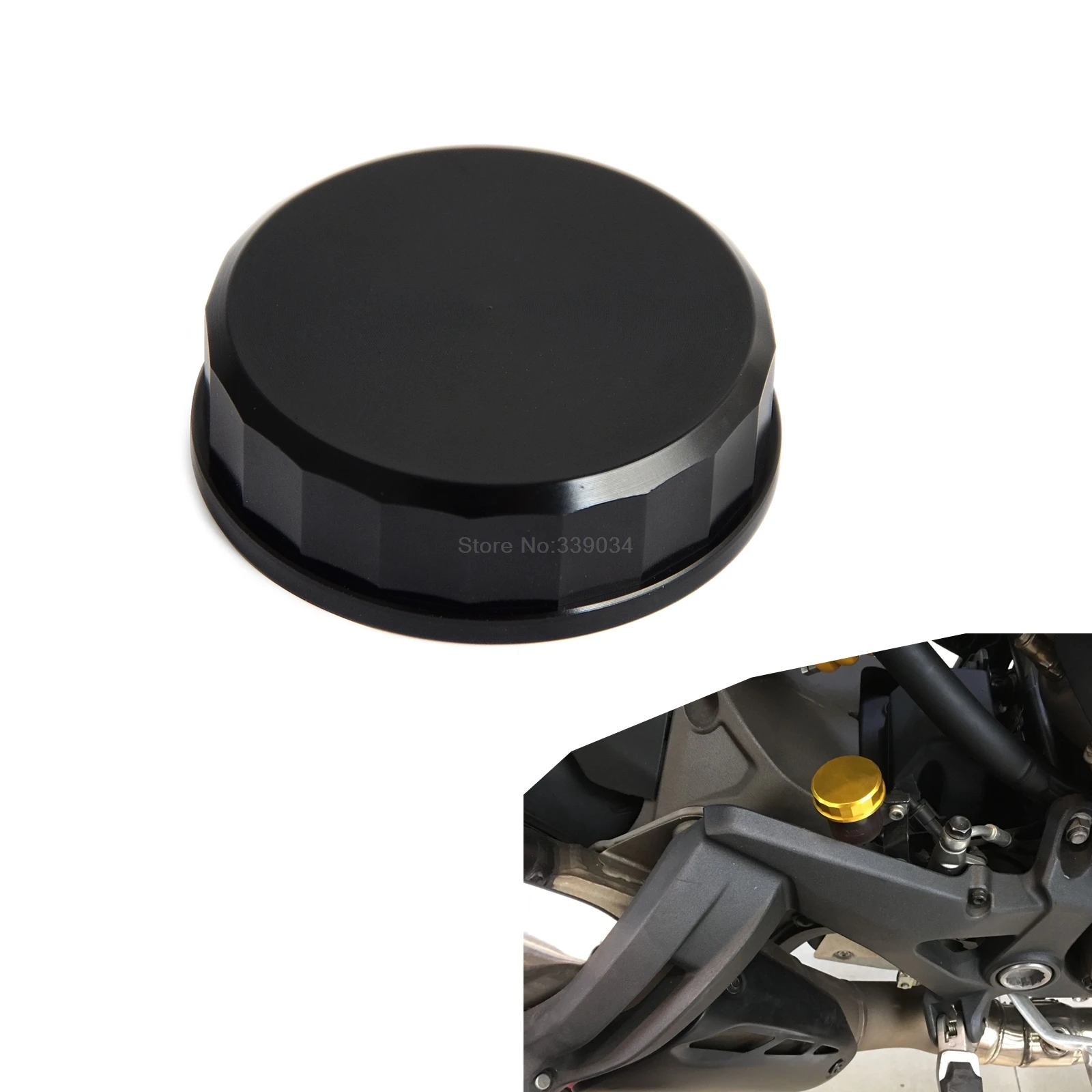 NICECNC Rear Brake Fluid Reservoir Cover Cap For Ducati 749 848 EVO 999 1098 1198 Hypermotard 1100 Monster 600 821 696 796 1200
NICECNC Rear Brake Fluid Reservoir Cover Cap For Ducati 749 848 EVO 999 1098 1198 Hypermotard 1100 Monster 600 821 696 796 1200