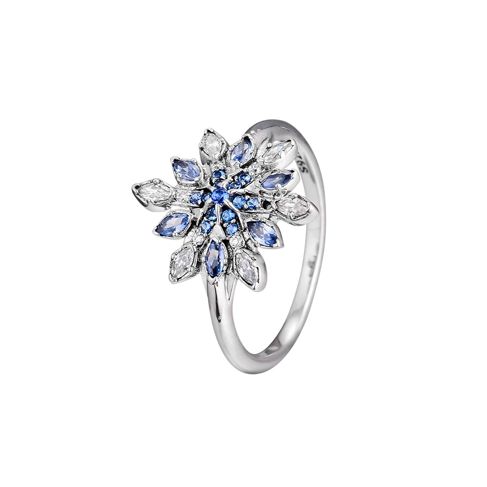 Crystalized Snowflake Rings 925 Sterling Silver Finger Rings For Women Wedding Gift Europe Jewelry Sterling-Silver-Jewelry
Crystalized Snowflake Rings 925 Sterling Silver Finger Rings For Women Wedding Gift Europe Jewelry Sterling-Silver-Jewelry