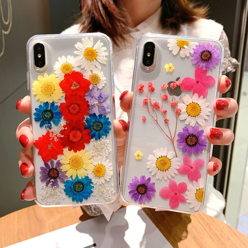 Dried Real Flower Handmade Clear Pressed Phone Case For iPhone 11 X XS Max XR 6 6S 7 8 Plus Pro Max SE 2 Case Soft TPU Cover
Dried Real Flower Handmade Clear Pressed Phone Case For iPhone 11 X XS Max XR 6 6S 7 8 Plus Pro Max SE 2 Case Soft TPU Cover