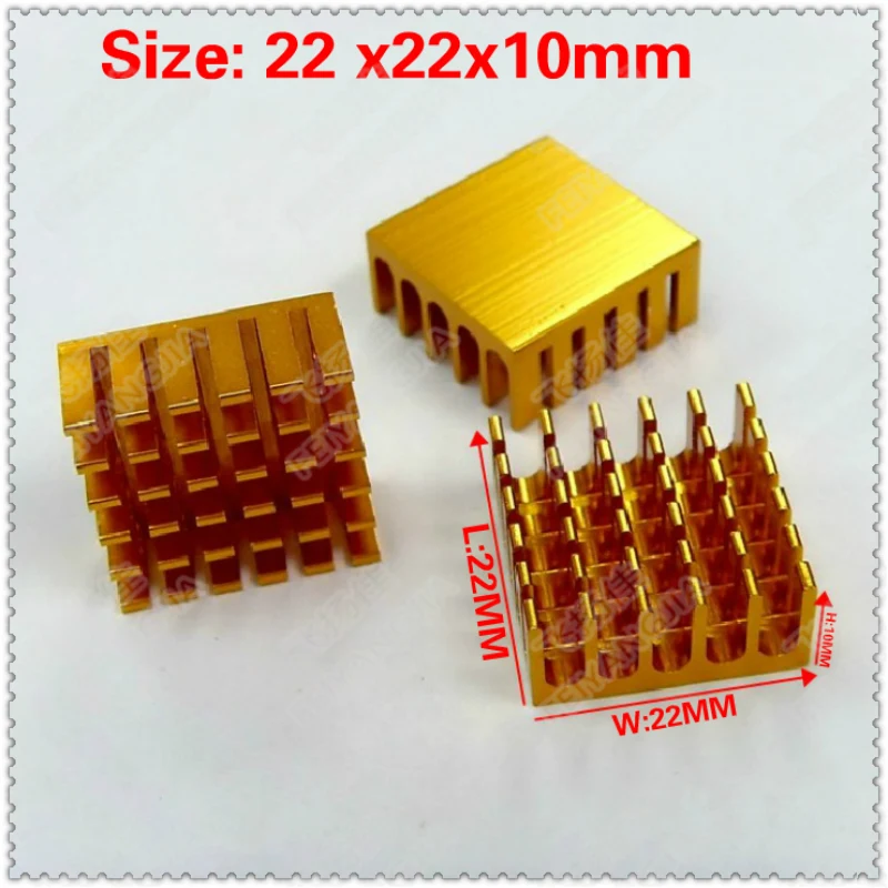 (Free shipping )10 pieces lot 22x22x10mm Aluminum Heatsink Radiator For Chip Electronic
(Free shipping )10 pieces lot 22x22x10mm Aluminum Heatsink Radiator For Chip Electronic