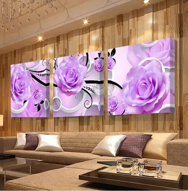 3pcs/set,Full Diamond Embroidery,Purple roses flowers,3d Diy Diamond Painting Cross Stitch Kits Mosaic Crafts wall art Z978
3pcs/set,Full Diamond Embroidery,Purple roses flowers,3d Diy Diamond Painting Cross Stitch Kits Mosaic Crafts wall art Z978