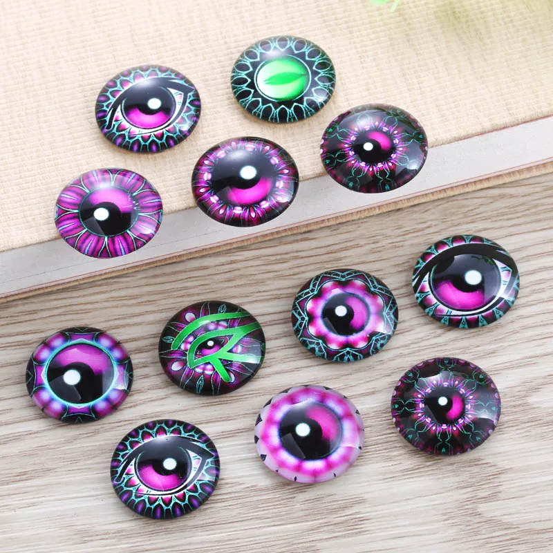 TYLFNL 50 pcs mix eye Pattern Round Glass Cabochon 16mm 18mm Dome Flat Back DIY Jewelry Finding S-010306
TYLFNL 50 pcs mix eye Pattern Round Glass Cabochon 16mm 18mm Dome Flat Back DIY Jewelry Finding S-010306
