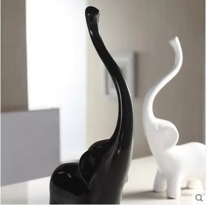 White Long Nose Ceramic Elephant Home Decor Crafts Room Decoration Ceramic Kawaii Ornament Porcelain Animal Figurines Decoration
White Long Nose Ceramic Elephant Home Decor Crafts Room Decoration Ceramic Kawaii Ornament Porcelain Animal Figurines Decoration