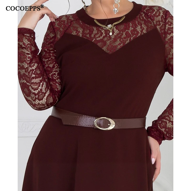 2019 A Line 5xl 6xl Lace Large Size Dress Elegant Long Sleeve Big Size Party Dress Short Office Work Vestidos Plus Size Clothing
2019 A Line 5xl 6xl Lace Large Size Dress Elegant Long Sleeve Big Size Party Dress Short Office Work Vestidos Plus Size Clothing