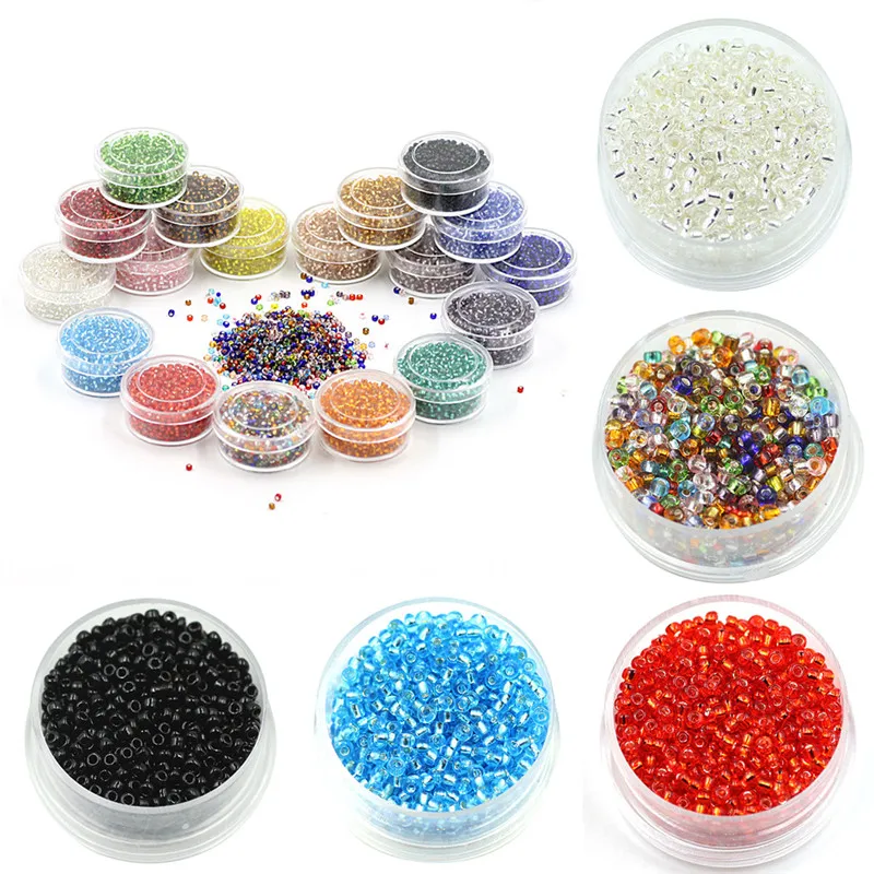 DIY fashion Jewelry Accessory 2MM Round Lot Colorful Glass Seed Beads Shape 5 Colors Bracelet Department100pcs
DIY fashion Jewelry Accessory 2MM Round Lot Colorful Glass Seed Beads Shape 5 Colors Bracelet Department100pcs