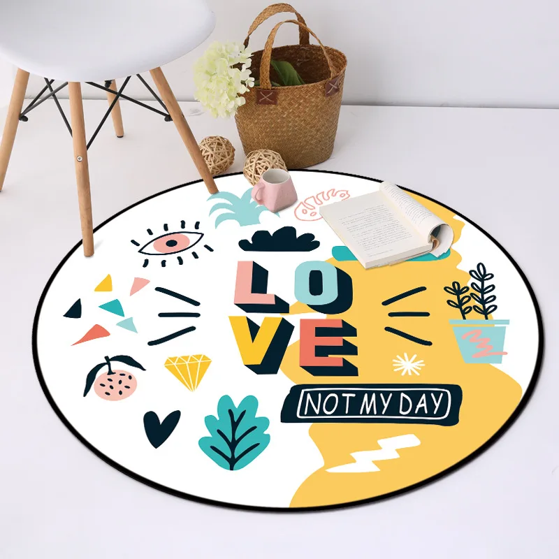 Милый дизайнерский круглый коврик LOVE Alpaca, напольный коврик для балкона, двери, ковры для приветственных дверей, домашний декор для уборной, ...
Милый дизайнерский круглый коврик LOVE Alpaca, напольный коврик для балкона, двери, ковры для приветственных дверей, домашний декор для уборной, ...
