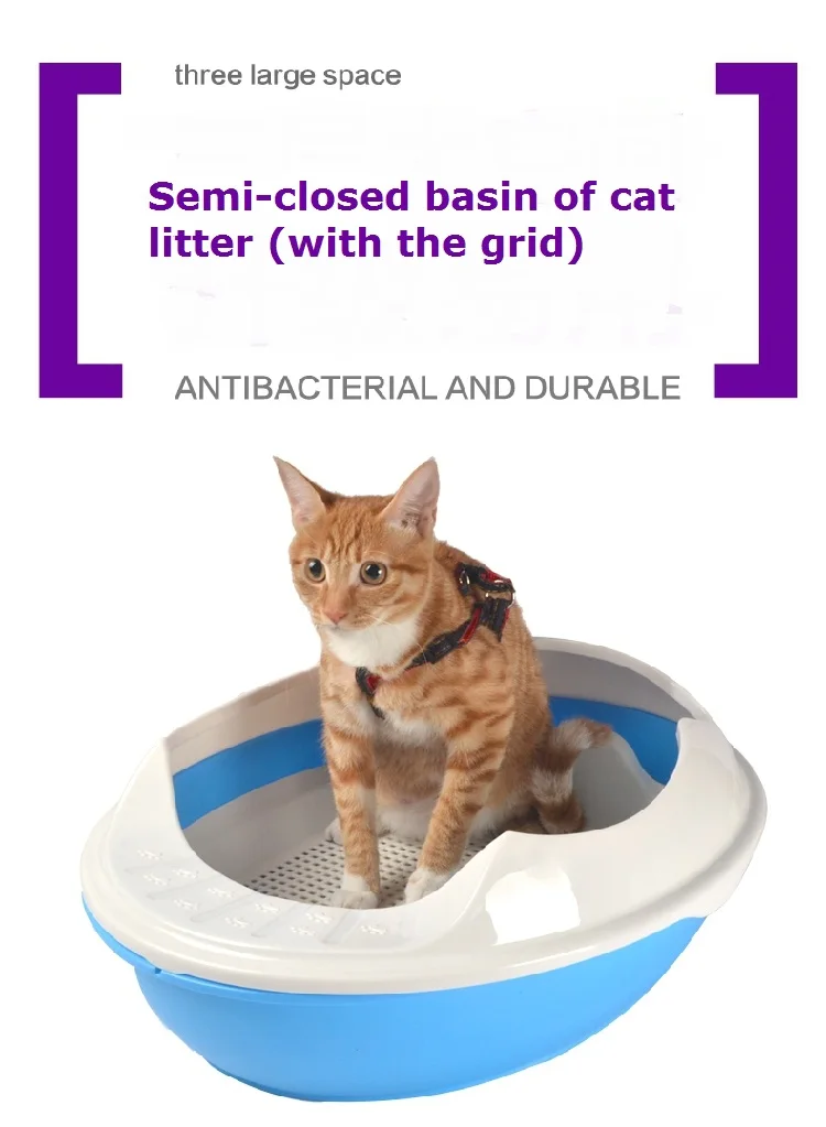 Semi-closed basin of cat litter Pet cat toilet The range of the pine cat litter etc Three layers Size: 21.7 * 17 * 7.5 inches
Semi-closed basin of cat litter Pet cat toilet The range of the pine cat litter etc Three layers Size: 21.7 * 17 * 7.5 inches