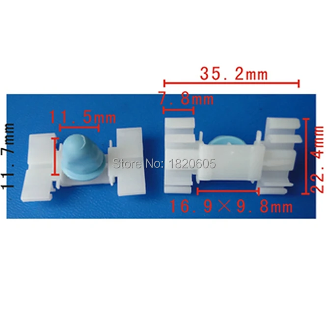 30Pcs Door Fender Moulding Trim Clips With Blue Rubber Boot For BMW 325 330 323 318 M3 E46 E36 HIGH QUALITY
30Pcs Door Fender Moulding Trim Clips With Blue Rubber Boot For BMW 325 330 323 318 M3 E46 E36 HIGH QUALITY
