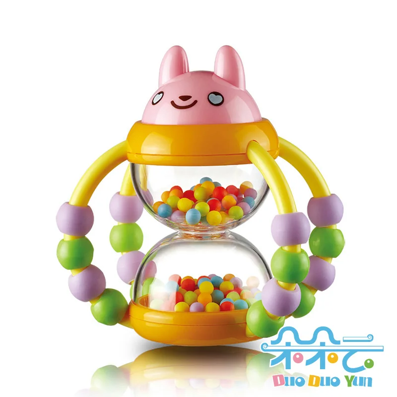Baskets hourglass educational toys baby rattles 463 104 0-1 years old rattle puzzle | Мать и ребенок