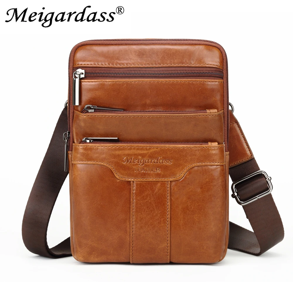 MEIGARDASS vintage Genuine Leather Messenger Bag Men Shoulder Bag male iPad Handbags Crossbody Bags for men Travel chest bags
MEIGARDASS vintage Genuine Leather Messenger Bag Men Shoulder Bag male iPad Handbags Crossbody Bags for men Travel chest bags