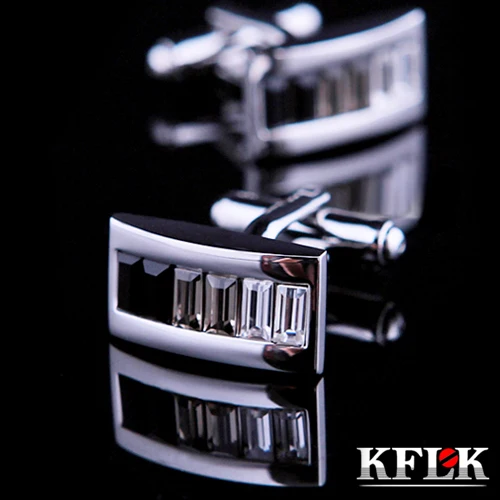 KFLK Luxury HOT NEW shirt cufflink mens gift Brand cuff button Gradient Crystal cuff link High Quality abotoadura Jewelry
KFLK Luxury HOT NEW shirt cufflink mens gift Brand cuff button Gradient Crystal cuff link High Quality abotoadura Jewelry