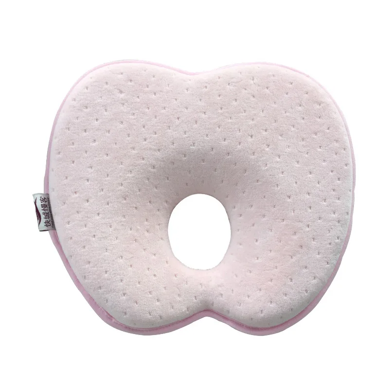 Memory Foam Baby Shaping Pillow Prevent Flat Head Apple Shaped Infant Bedding Nursing Anti Roll Sleep Positioner Pad | Мать и ребенок