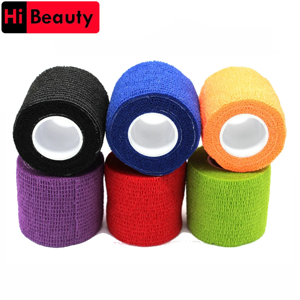 1 Roll 5*450cm Disposable Self-adhesive Flex Elastic Bandage Tattoo Handle Grip Tube Wrap Elbow Stick Medical Tape Accessories
1 Roll 5*450cm Disposable Self-adhesive Flex Elastic Bandage Tattoo Handle Grip Tube Wrap Elbow Stick Medical Tape Accessories