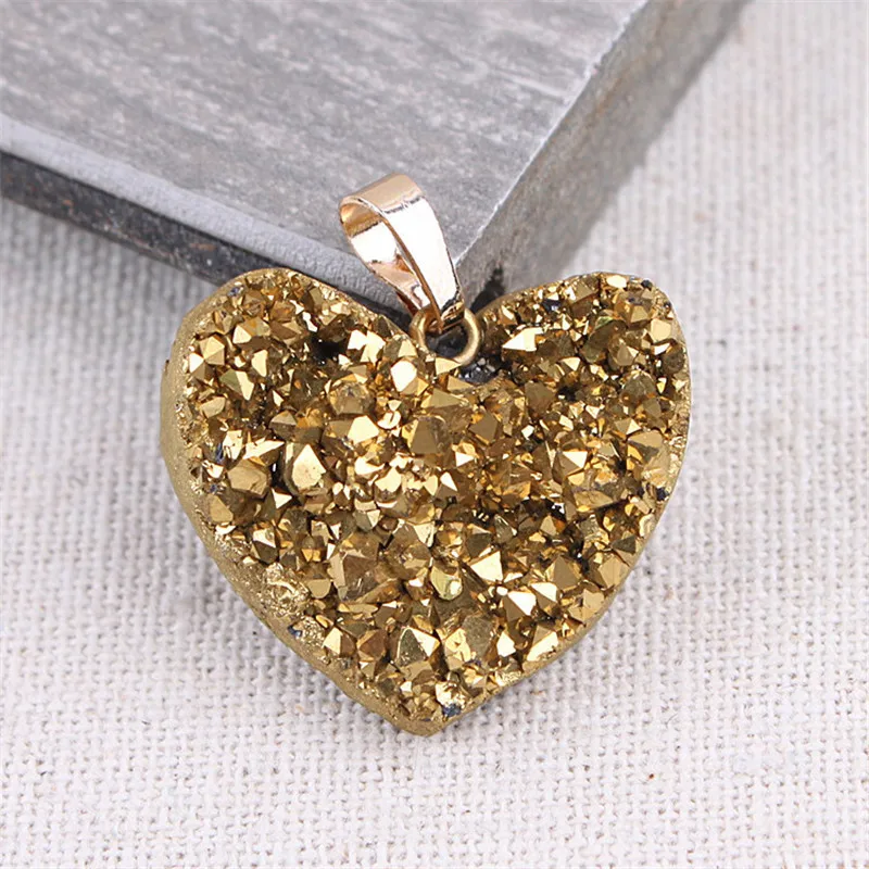 Crystal Pendant Necklace Colorful Heart Drop Pendant Solid Natural Gem Stone Pendants For Diy Jewelry Making
Crystal Pendant Necklace Colorful Heart Drop Pendant Solid Natural Gem Stone Pendants For Diy Jewelry Making