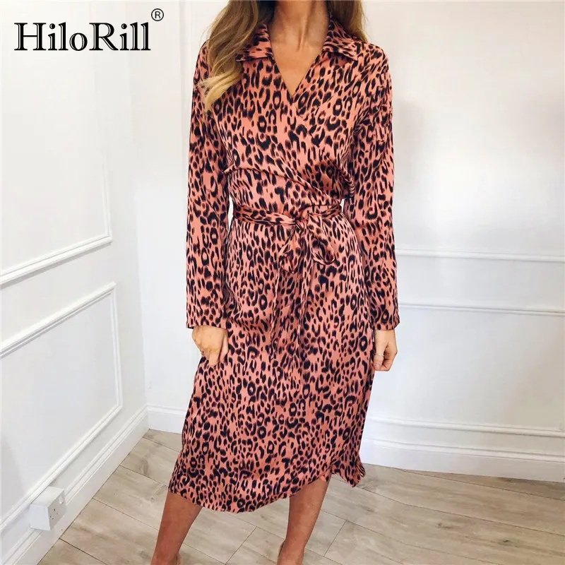 HiloRill Vintage Leopard Party Dress Women Summer Dress Long Sleeve Casual Midi Turn-Down Collar Shirt Dresses Vestidos Verano
HiloRill Vintage Leopard Party Dress Women Summer Dress Long Sleeve Casual Midi Turn-Down Collar Shirt Dresses Vestidos Verano