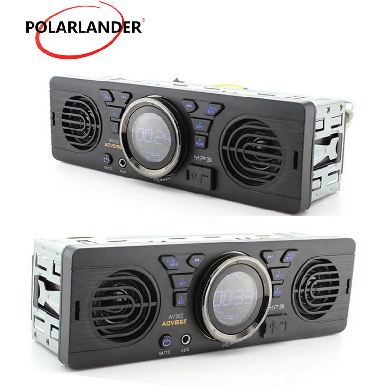 Автомагнитола AV252, 1 Din, с 2 встроенными USB/SD-динамиками, TF-картой, FM, 12 В
Автомагнитола AV252, 1 Din, с 2 встроенными USB/SD-динамиками, TF-картой, FM, 12 В