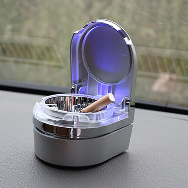 1PC New Portable Car Auto Ashtray with LED Light Smokeless Ashtray Cigarette Holder Auto Accessories Storage Cup
1PC New Portable Car Auto Ashtray with LED Light Smokeless Ashtray Cigarette Holder Auto Accessories Storage Cup