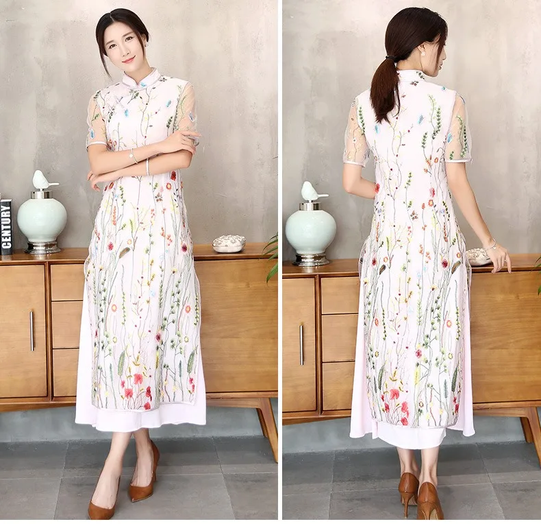 Шанхай история перспектива рукав длинное китайское платье Qipao платье китайский стиль cheongsam кружево китайское традиционное платье 2 цвета
Шанхай история перспектива рукав длинное китайское платье Qipao платье китайский стиль cheongsam кружево китайское традиционное платье 2 цвета