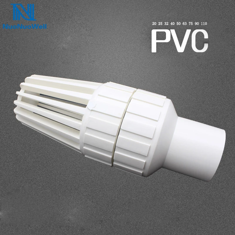 NuoNuoWell PVC Water Pipe Foot Valve Socket Adapto Quick Coupler Replacing Jet Pumps Bottom Valve 32-110mm Available
NuoNuoWell PVC Water Pipe Foot Valve Socket Adapto Quick Coupler Replacing Jet Pumps Bottom Valve 32-110mm Available