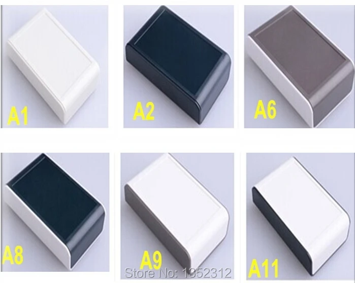 Free shipping 25 pcs/lot 95*55*23mm 6 colors plastic samll enclosure for electronic desktop instrument box DIY project box
Free shipping 25 pcs/lot 95*55*23mm 6 colors plastic samll enclosure for electronic desktop instrument box DIY project box
